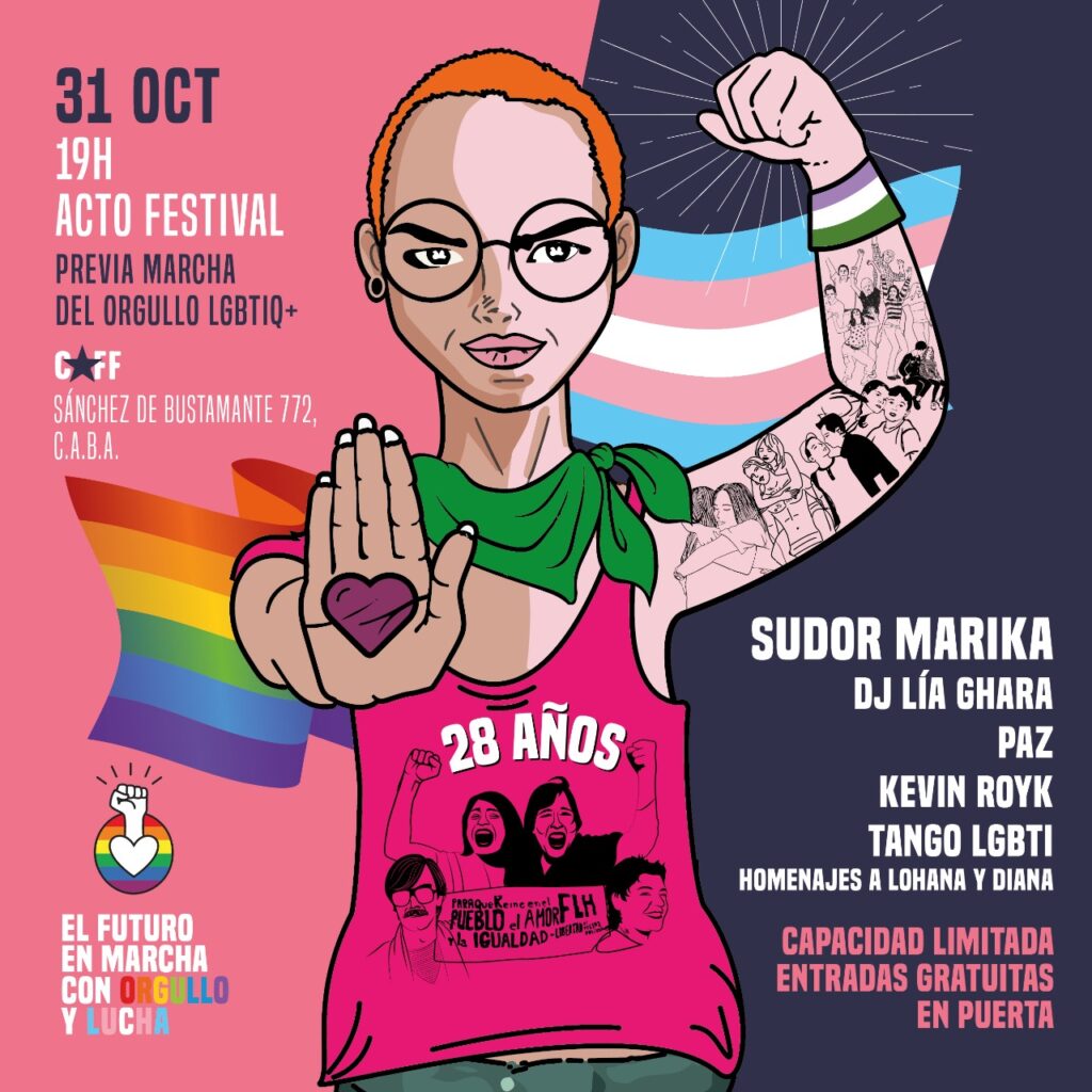 Este sábado se celebra la Marcha del Orgullo LGBTI en Buenos Aires ...
