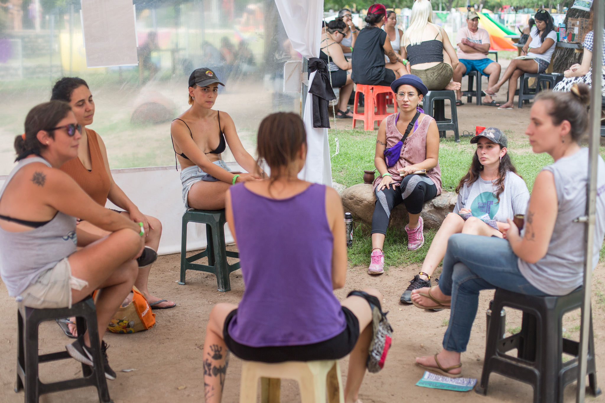 Tortazo Córdoba (campamento lésbico)