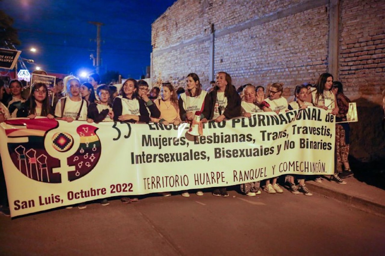 En fotos: Encuentro de mujeres y disidencias en San Luis, más ...