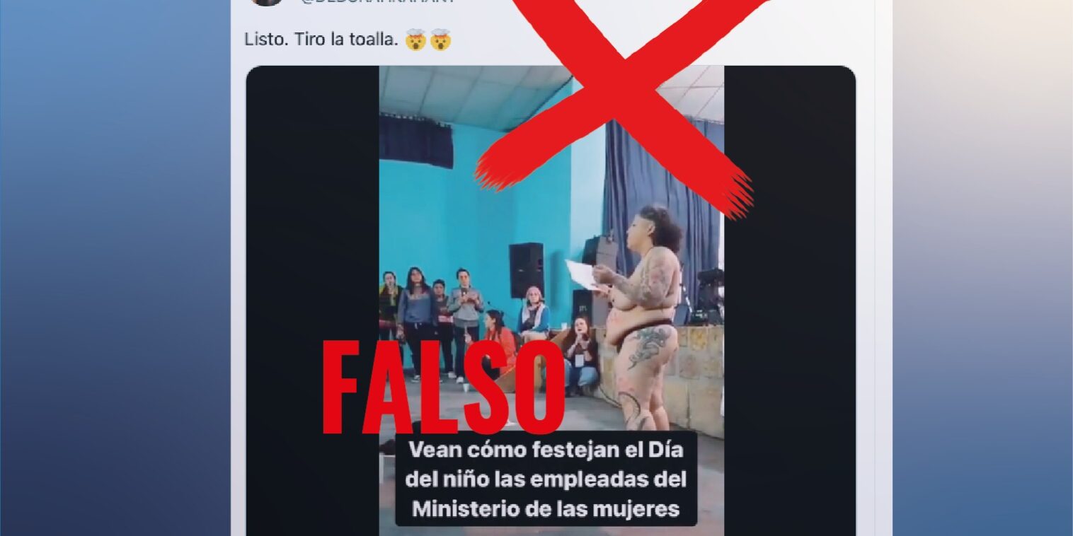 ES FALSO: el Ministerio de las Mujeres de Argentina no organizó la  performance de la poeta Marianela Saavedra - Agencia Presentes