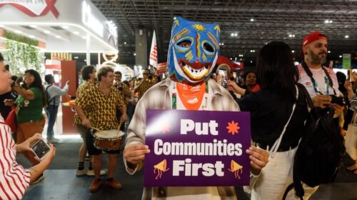 AIDS 2026, the 26th International AIDS Conference. Rio de Janeiro, Brazil.                            Wednesday, 29 July 2026.

Protest.

©️ Rogério von Krüger / IAS